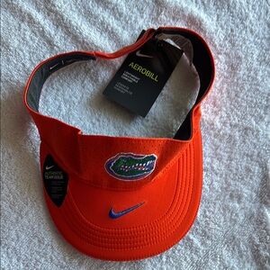 COPY - Nike Aerobill Orange Visor - FL Gators